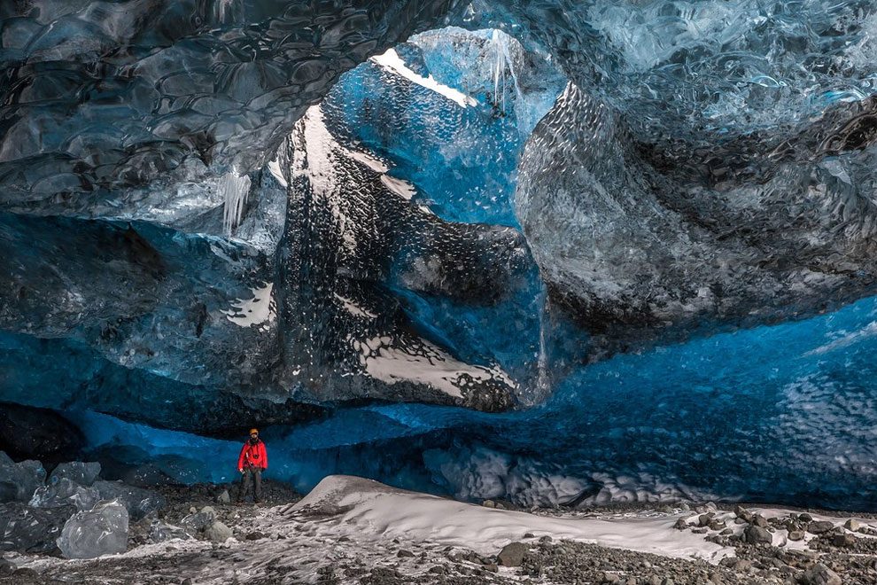 El glaciar Vatnajokull de Islandia el mayor glaciar de Europa