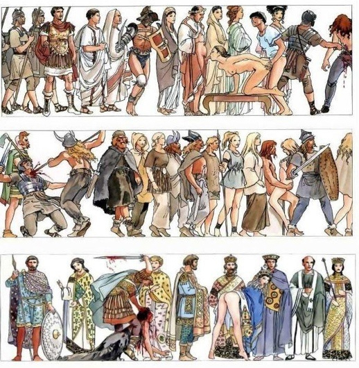 Milo Manara. Storia dell'Umanità: