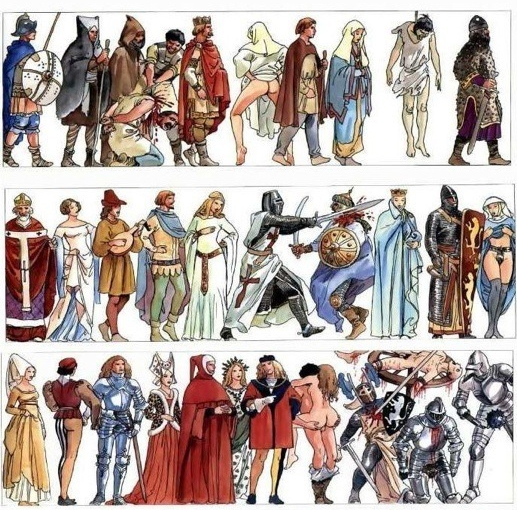 Milo Manara. Storia dell'Umanità: