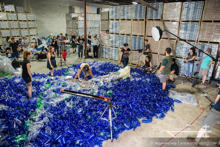 Benjamin Von Wong sirenas plastico 12