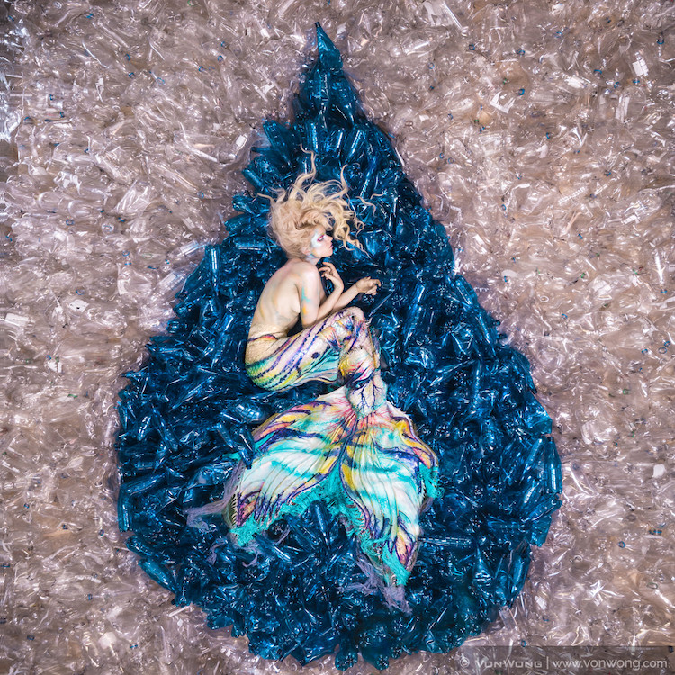 Benjamin Von Wong sirenas plastico 5