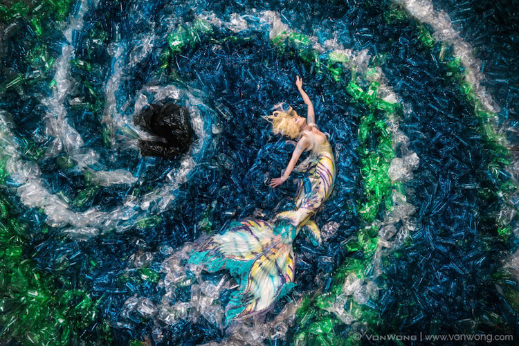 Benjamin Von Wong sirenas plastico 8