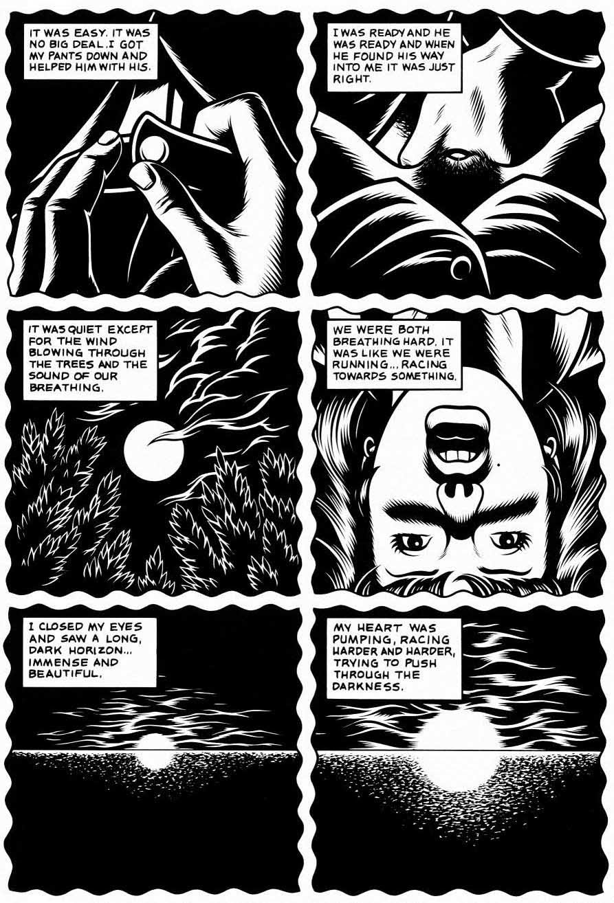 Charles Burns ilustracion erotica 3