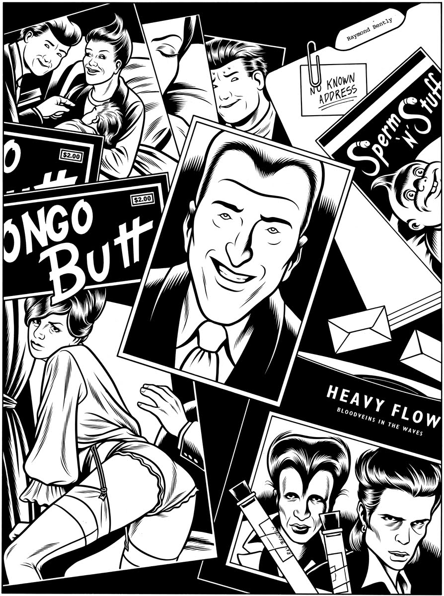 Charles Burns ilustracion erotica 8