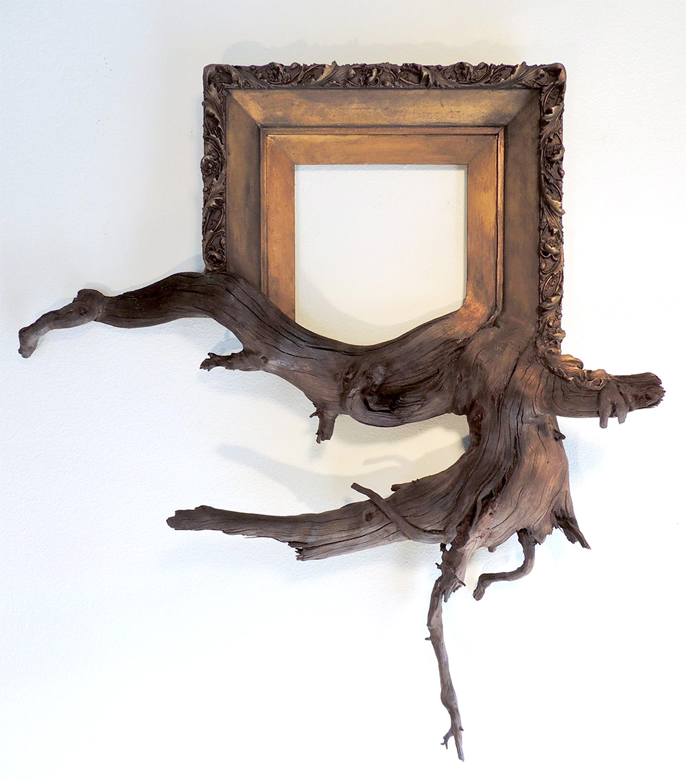 Darryl Cox tree branch frame art7
