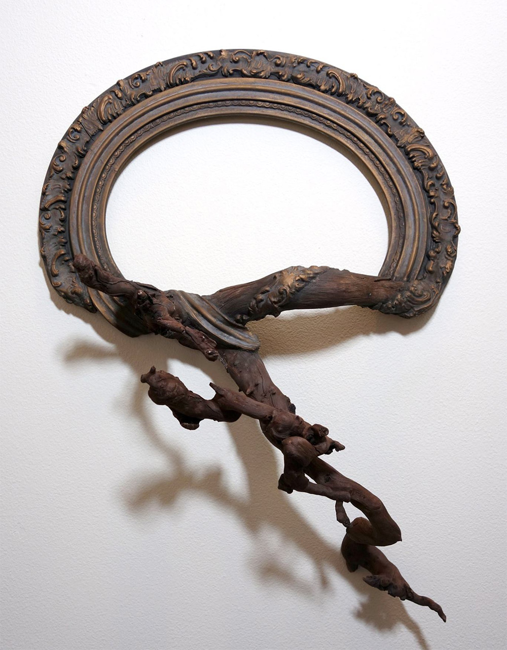 Darryl Cox tree branch frame art9