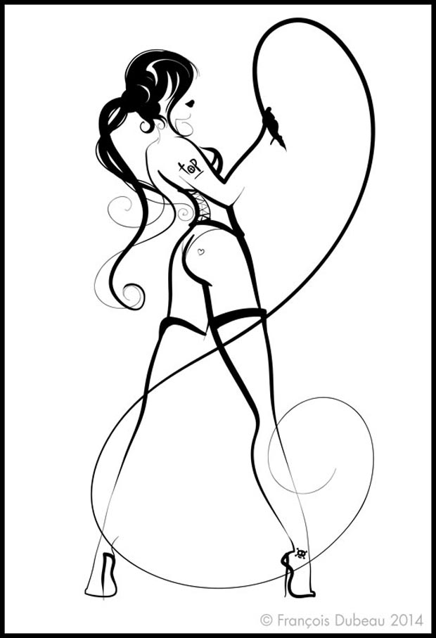 Francois Dubeau ilustracion erotica