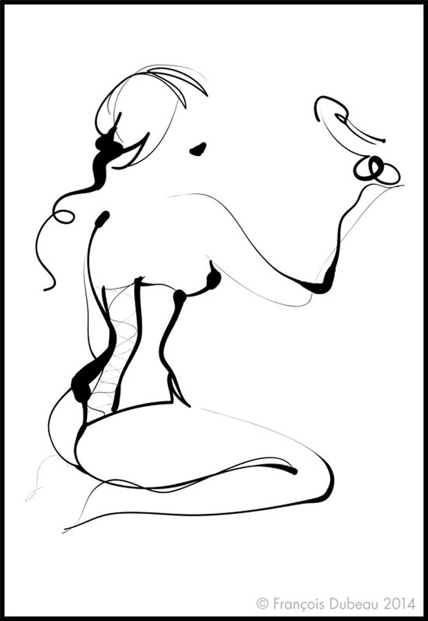 Francois Dubeau ilustracion erotica 10