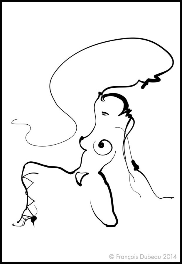 Francois Dubeau ilustracion erotica 13