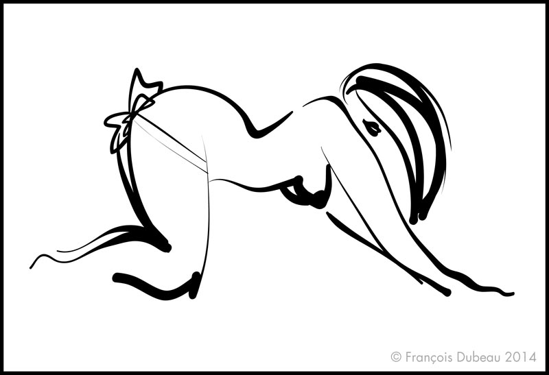 Francois Dubeau ilustracion erotica 18