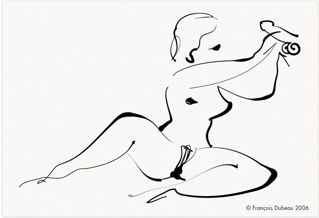 Francois Dubeau ilustracion erotica 21