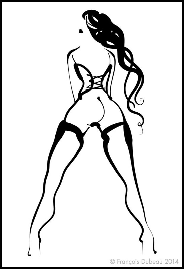 Francois Dubeau ilustracion erotica 6