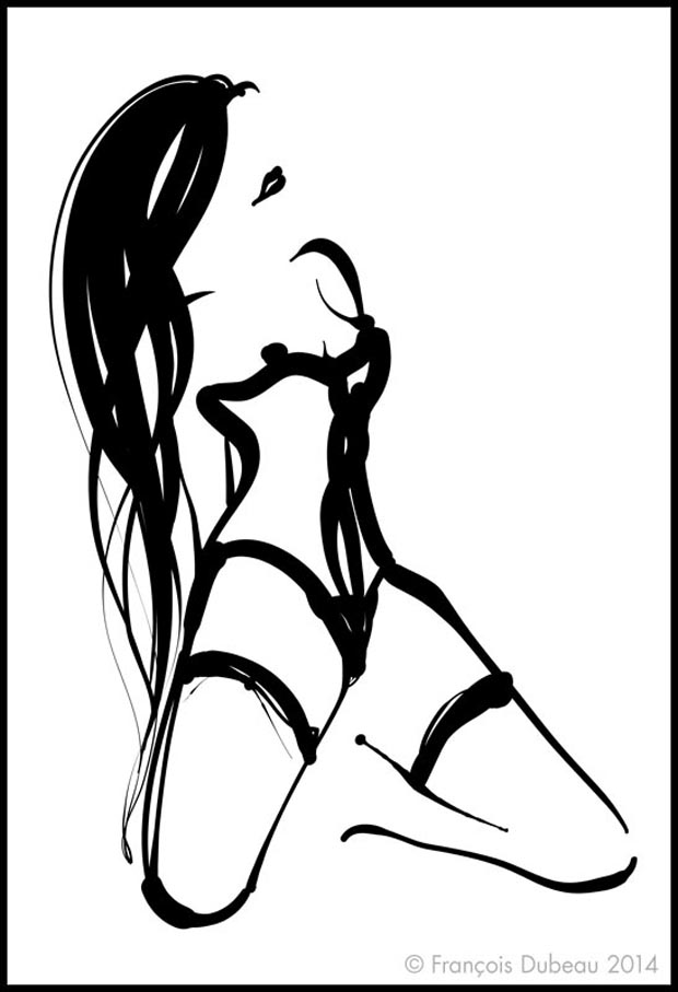Francois Dubeau ilustracion erotica 7