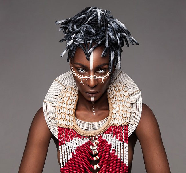 Lisa Farrall peinados africanos 13