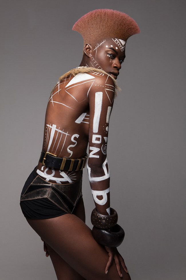 Lisa Farrall peinados africanos 6