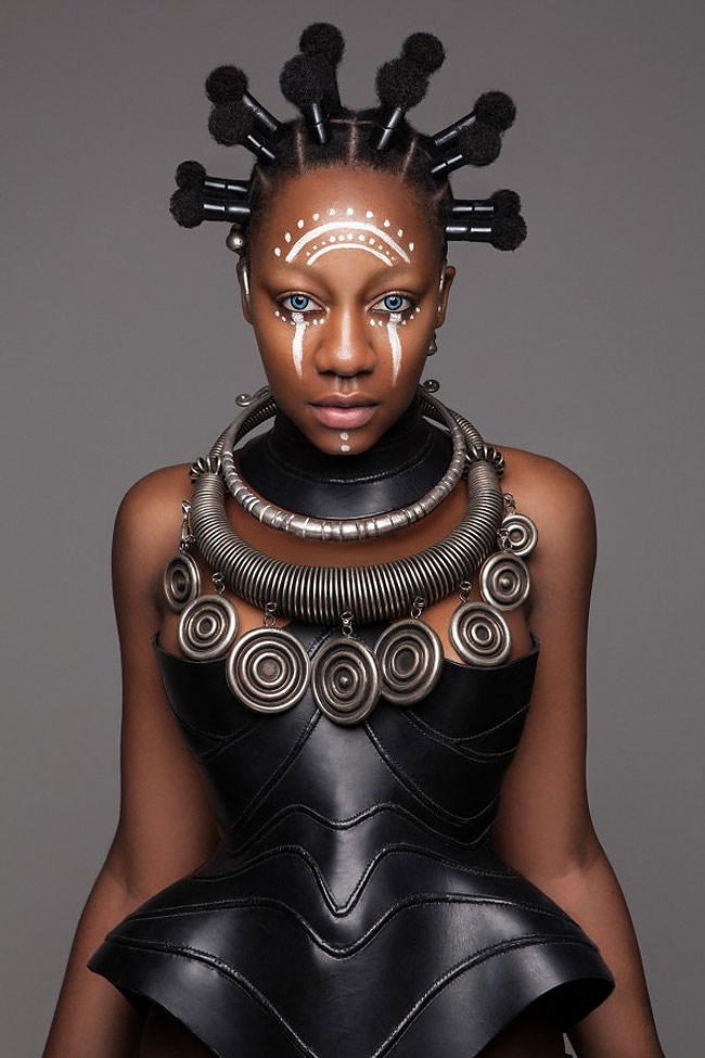 Lisa Farrall peinados africanos 8