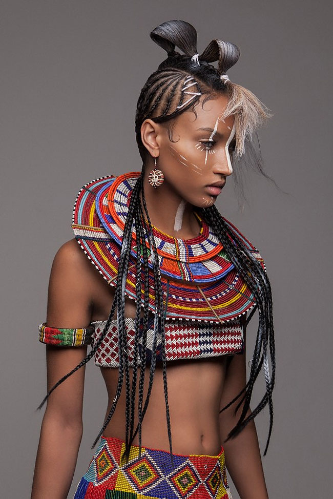 Lisa Farrall peinados africanos 9