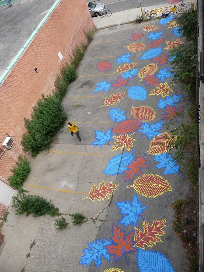 Roadsworth grafiti Cultura Inquieta 1