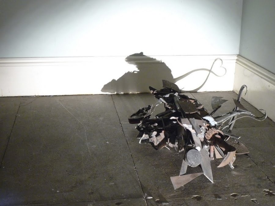 Tim Noble Sue Webster arte sombras