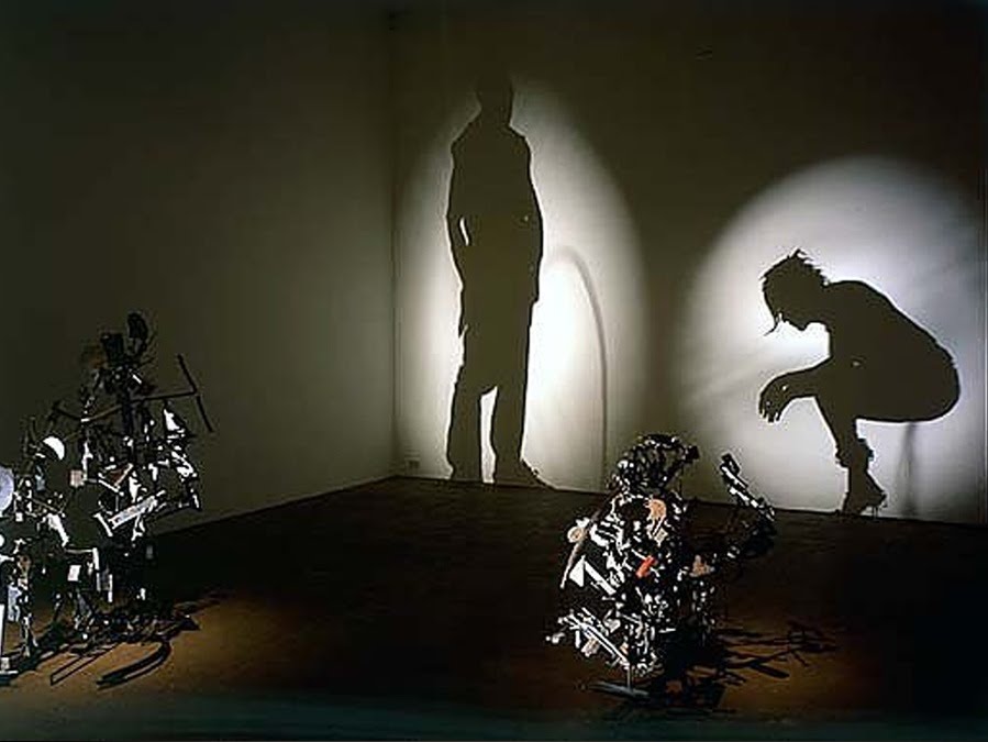Tim Noble Sue Webster arte sombras