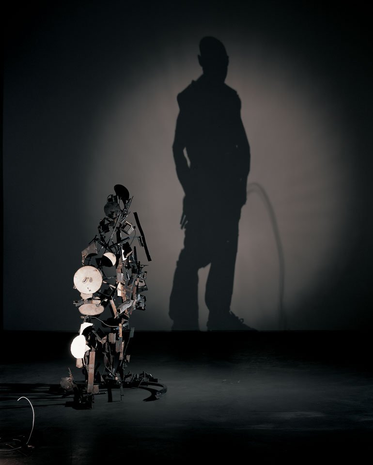Tim Noble Sue Webster arte sombras