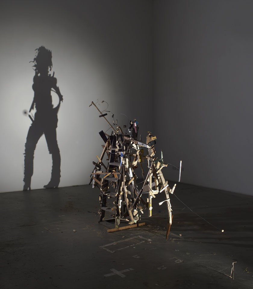 Tim Noble Sue Webster arte sombras