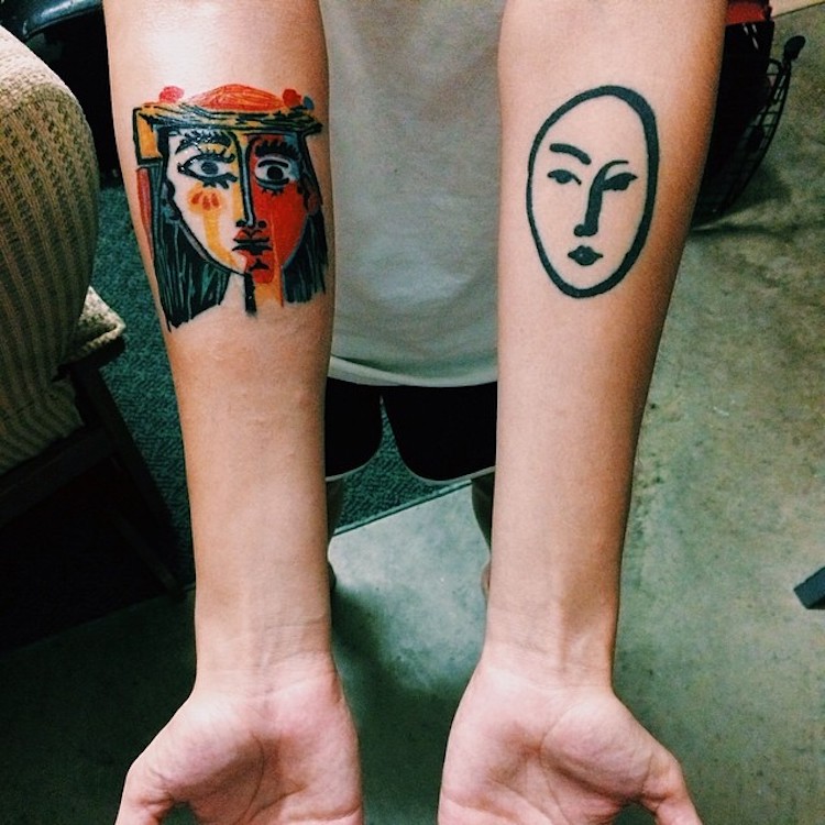 art history tattoos culturainquieta7