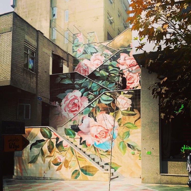 arte urbano escaleras 2