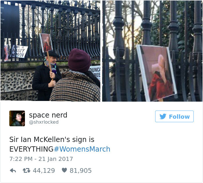 carteles women march 7