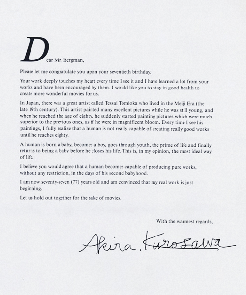 kurosawa bergman carta