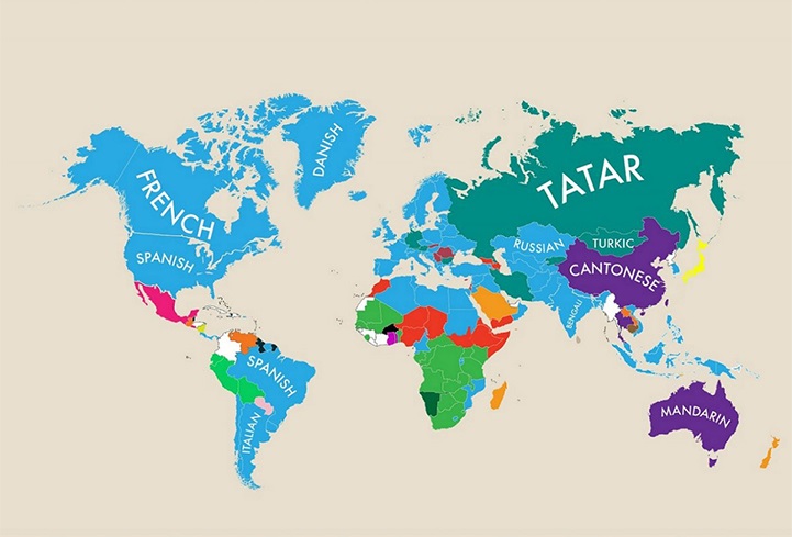 segundas lenguas mas habladas en el mundo 