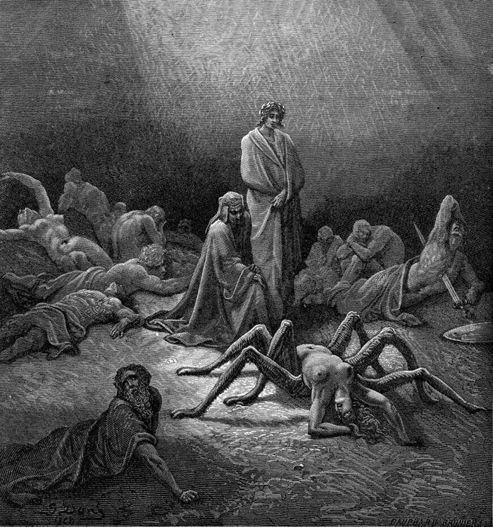 La divina comedia William Blake