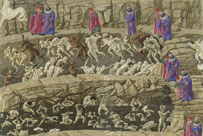 La divina comedia William Blake
