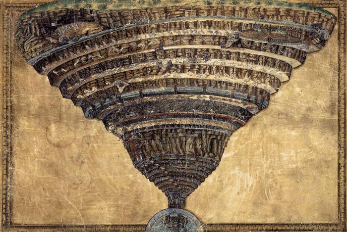 La divina comedia Sandro Botticelli