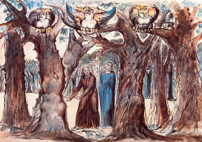 La divina comedia William Blake