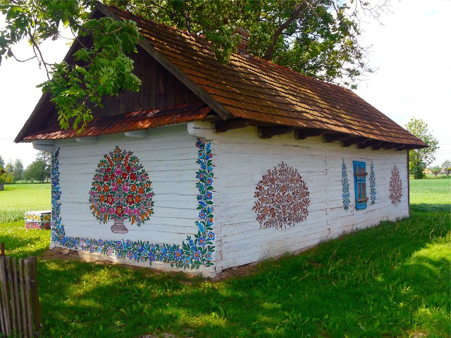 Zalipie flores pintadas 23