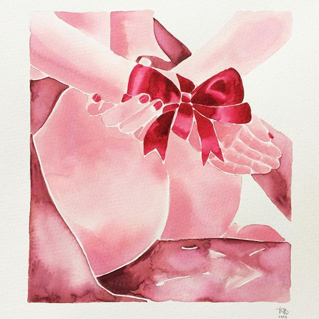 acuarelas pinturas eroticas Tina Maria Elena