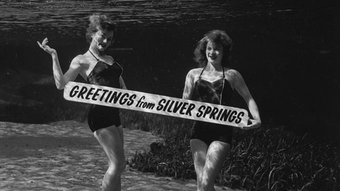 20 fotografías de pin-ups sumergidas en agua en 1939