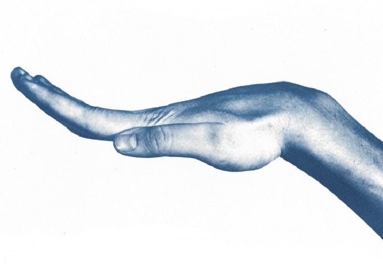 hand cianotipia