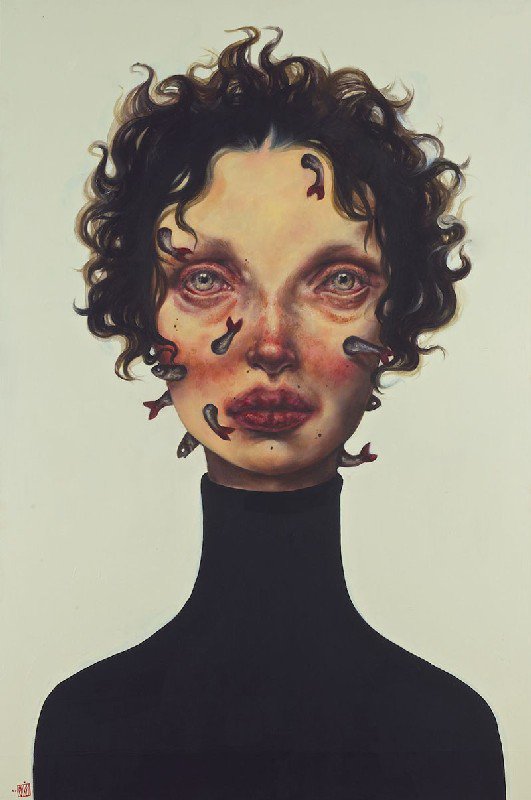 Afarin Sajedi Cultura Inquieta pintura5