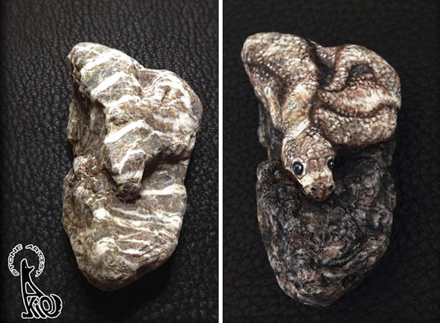 Akie Nakata escultura piedras 10