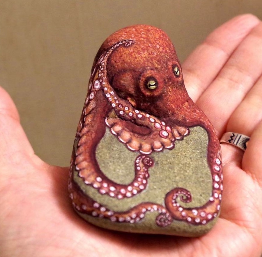 Akie Nakata escultura piedras 2