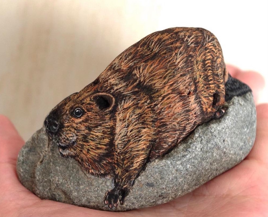 Akie Nakata escultura piedras 4