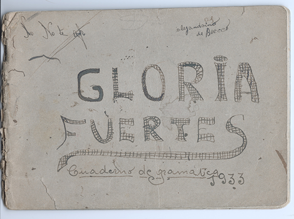 Gloria Fuertes cuaderno de gramatica
