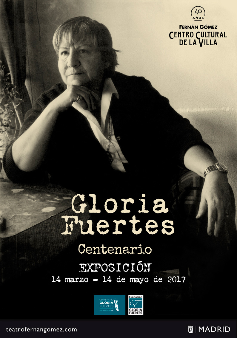 Gloria Fuertes exposicion Fernan Gomez