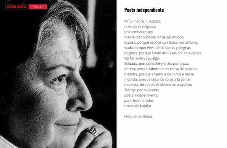 Gloria fuertes revista interactiva culturainquieta