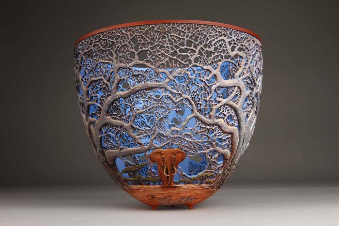Gordon Pembridge escultura madera africa