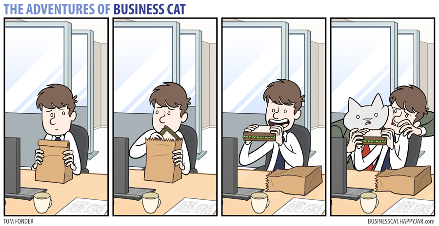 Las aventuras de un gato de negocios 21