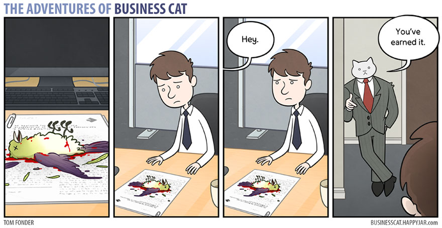 Las aventuras de un gato de negocios 5