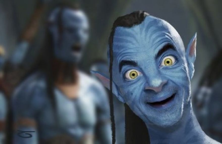 Mr. Bean y Photoshop 10